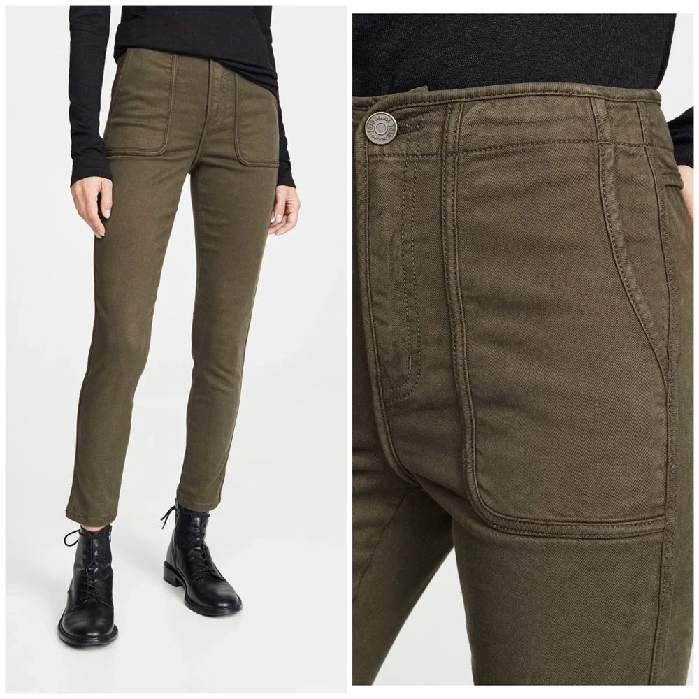 Joie Andira Pants in Fatigue Green - Picture 1 of 10